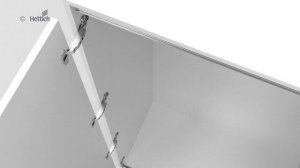 Монтаж дверей при установке системы HETTICH WingLine L (часть 1)