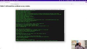 Как установить ssl сертификат на веб сервер nginx для https?