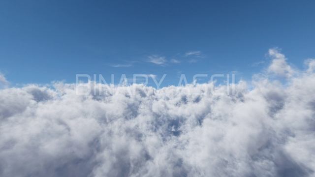 Облака - Пролёт над облаками бесконечный цикл
