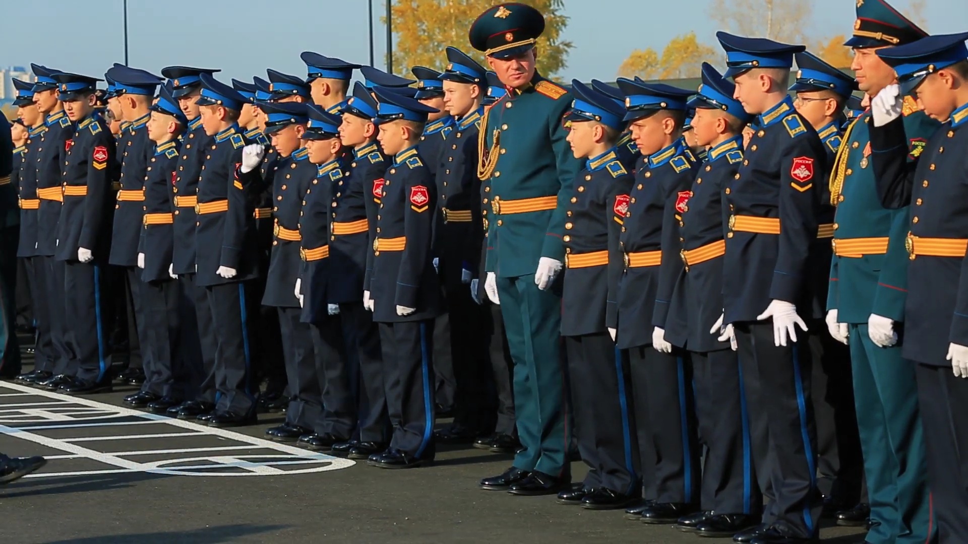 Посвящение в кадеты Кемеровского кадетского училища (2019)