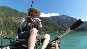 Colorado XT pontoon boat trout fishing (Lake trout CATCH and COOK) - A trout trolling adventure!