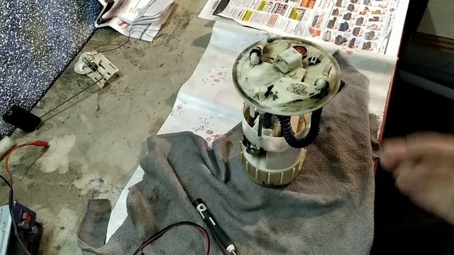 переборка модуля бензонасоса Рено Меган2 смотреть онлайн