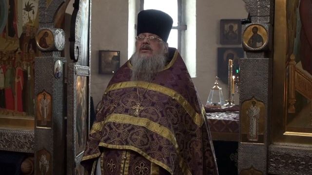 преподобной Марии Египетской проповедь о. Сергия смотреть онлайн