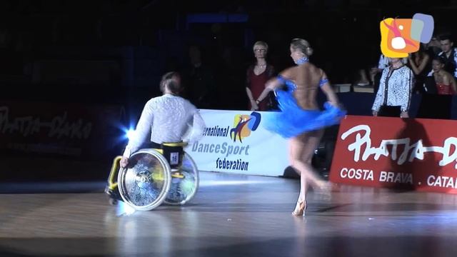 Wheelchair Latin - Platja d'Aro (ESP): Radkovskyy/Shpackenko (UKR) смотреть онлайн