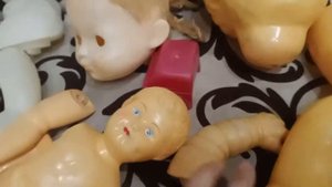 Куклы СССР#Находки на помойке?Реставрация.