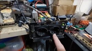 Проверка инвертора 12, 220 вольт на 2500 ватт после ремонта и1,5 года работы на улице без выключени