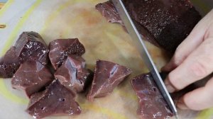 Правильная  говяжья печень в казане. BEEF LIVER.