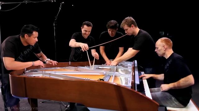 One Direction - What Makes You Beautiful (5 Piano Guys, 1 piano) - The Piano Guys