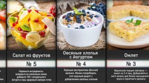 10 СУПЕР ПОЛЕЗНЫХ ЗАВТРАКОВ для ПОХУДЕНИЯ ПО МНЕНИЮ ВРАЧЕЙ ? ПРАВИЛЬНОЕ ПИТАНИЕ