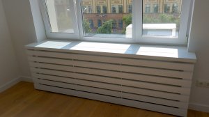 Решетка радиатора отопления из Дерева
