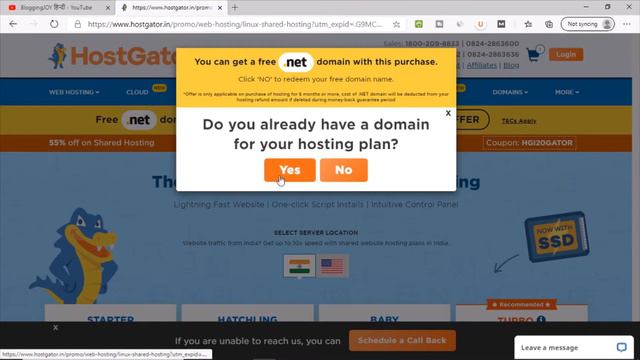 HostGator India Gator Day Sale | Up to 55% Off Web Hosting Plan [15th SEPT to 17th SEPT]