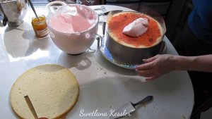 Формирование и оформление двух ярусного торта. Часть 1.