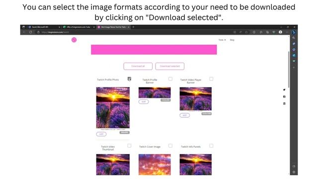 Twitch Image Resizer Tool смотреть онлайн