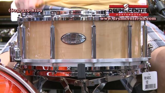 Pearl Maple Free Floating Snare Drum 6.5x14 смотреть онлайн
