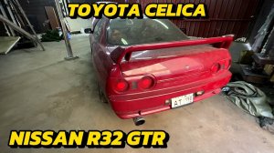 Собран с нуля NISSAN R32 GTR ,обзор .Дешевый тюнинг или колхоз TOYOTA CELICA .