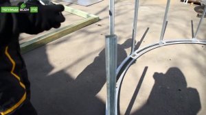 Сборка теплицы видеоинструкция