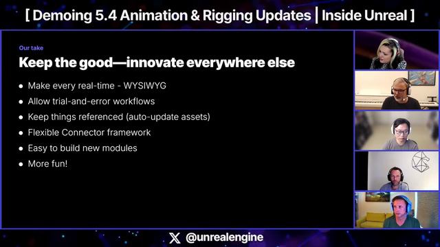 Demoing 5.4 Animation & Rigging Updates _ Inside Unreal