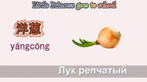 ОВОЩИ НА КИТАЙСКОМ | Vegetables in chinese | 蔬菜