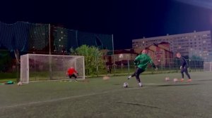 Тренировка вратарей