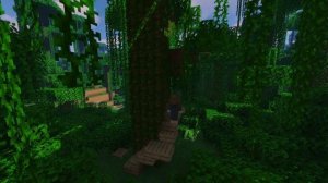 Minecraft: Aesthetic Beginner Survival Tree House Tutorial | Jungle Biome