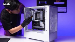 PC Build Timelapse | NZXT H5 Flow - Deepcool LT520 - RTX 3070 ROG Full White (40 triệu) | 5SPC