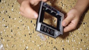 Карман адаптер для ssd hdd диска вместо DVD привода.Optibay. Распаковка