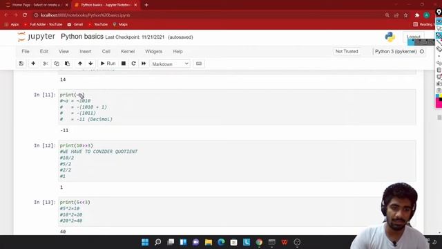 Bitwise operators in python