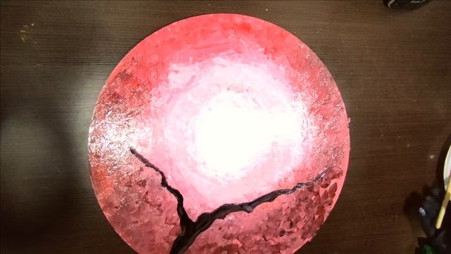 Сакура на рассвете. Акрил для начинающих. Картина за 20 минут. смотреть онлайн