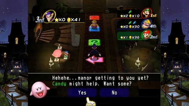 Mario Party 8 King Boo's Haunted Hideaway Gameplay смотреть онлайн