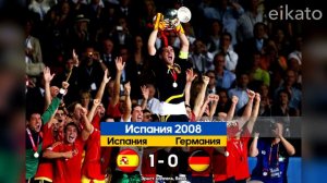 ⚽ Все Победители (Чемпионы) Чемпионата Европы (ЕВРО) по Футболу за всю историю по годам 1960 - 2021