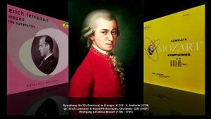 W.A, Mozart - Symphony No.32 in G major, K.318 (dir. Erich Leinsdorf, 1957)