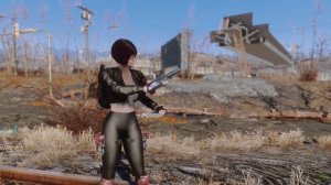 Fallout 4 Cyberpunk 2077 - Malorian Arms 3516 Weapon Mod