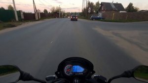 Bajaj PULSAR 180 с рыбалки на рыбалку и домой.