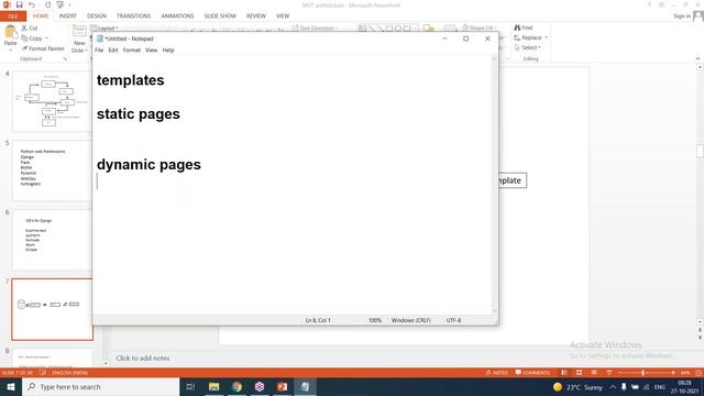 DJANGO tutorials || Demo - 3 || by Mr. Wilson On 27-10-2021 @8AM IST смотреть онлайн