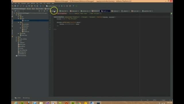 Debugging AngularJS In PhpStorm/WebStorm