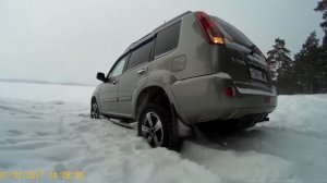 Поснимали, побуксовали, покатались. Nissan X-Trail T30