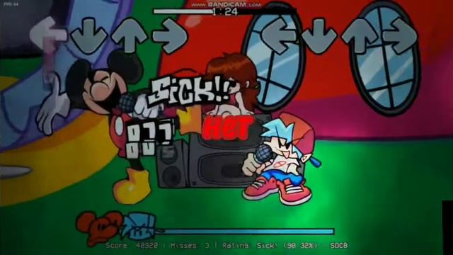 WelcomeФан перевод на русскомFNF VS MOUSE