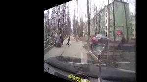 Как сбивают людей на дорогах Смотреть всем!