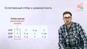 Введение. Генетика популяций. Естественный отбор (без музыки)