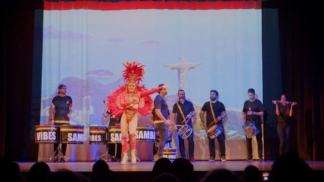 Australasian Samba Competition 2023 - Ginger Corrigan Semi Pro solo freestyle смотреть онлайн