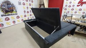 ? Ниссан Сафари Y61 - автомобильный спальник с крышкой габаритного отсека открывающейся из салона
