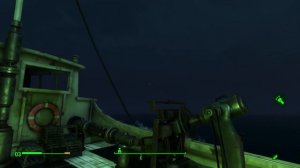 Fallout 4 На лодке уплываю из Содружества и приплываю в Фар Харбор