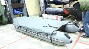 Тент для лодки ПВХ. Как правильно закрепить?