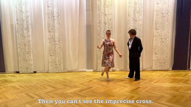 ? Corridita with Crossing Steps / Tango Lesson ? смотреть онлайн