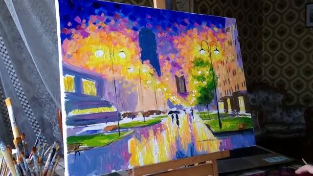 Процесс создания. "Улица ярких фонарей. Екатеринбург". Май 2019 смотреть онлайн