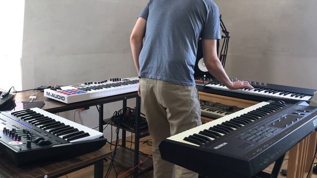 EBM/Industrial Soundscape, Live Synth Jam (Entanglement) смотреть онлайн