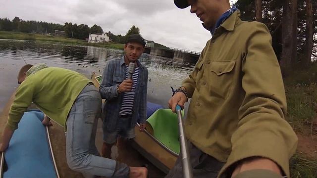 Байдарки 2013 год - река Березайка. смотреть онлайн