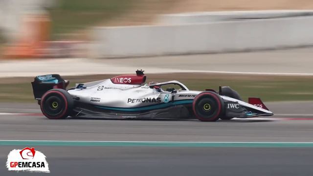 MERCEDES B É ASSUSTADORA E SERÁ  DE 1 SEGUNDO MAIS RÁPIDA DIZ JORNAL  FÓRMULA 1  GP EM CASA