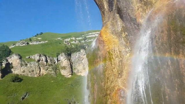 Водопад в кабардино- балкарии. С. Хабаз.