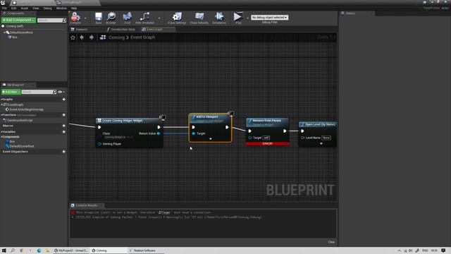 Ue4 как создать переход из 1 уровня во второй